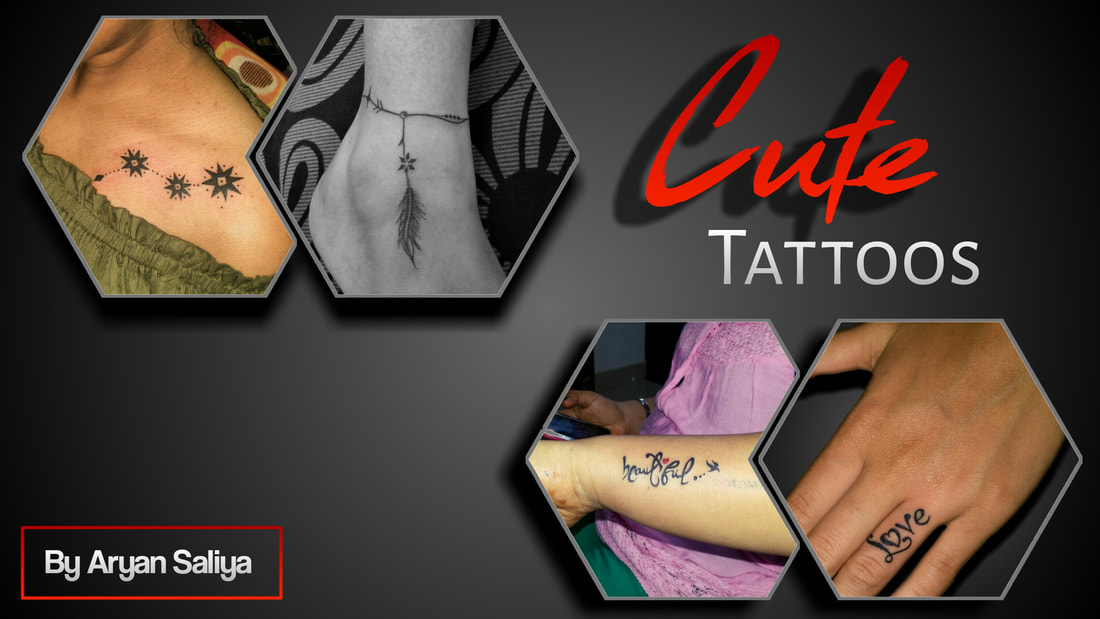 Cute Tattoo by Aryan Saliya | Arya Tattoo Mumbai, Cute Tattoo For Girls, Best Cute Tattoo, Beautiful Tattoo, Feather Tattoo, Star Tattoo, Finger Tattoo, Neck Tattoo For Girls, Tattoo Designs, Best Tattoo Design, Best Tattoo Artist In Mumbai, Tattoo In Mumbai, Best Tattoo Artist In India, Mumbai Tattoo