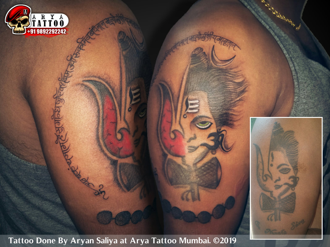 Kumal Khemu Gets Shiva Tattoo on Leg